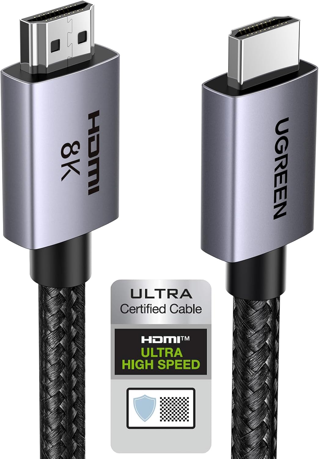 UGREEN 2m HDMI 2.1 Cable — 8K Ultra High-Speed 48Gbps